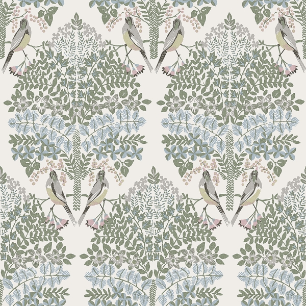 Picture of Otis Peel & Stick Wallpaper - Ivory Multi