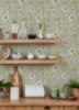 Picture of Winifred Peel & Stick Wallpaper - Green