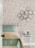 Picture of EttaVee Brushstroke Leopard Peel & Stick Wallpaper - Neutral