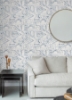 Picture of Brisbane Peel & Stick Wallpaper - Blue