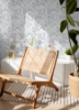 Picture of Brisbane Peel & Stick Wallpaper - Blue