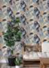 Picture of Adelaide Peel & Stick Wallpaper - Blue