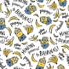 Picture of Minions Powered by Bananas Peel and Stick Wallpaper