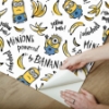 Picture of Minions Powered by Bananas Peel and Stick Wallpaper