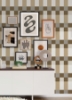 Picture of Emily Rayna Framework Peel and Stick Wallpaper - Neutral