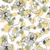 Picture of SpongeBob SquarePants Pineapple Toss Peel and Stick Wallpaper - Yellow