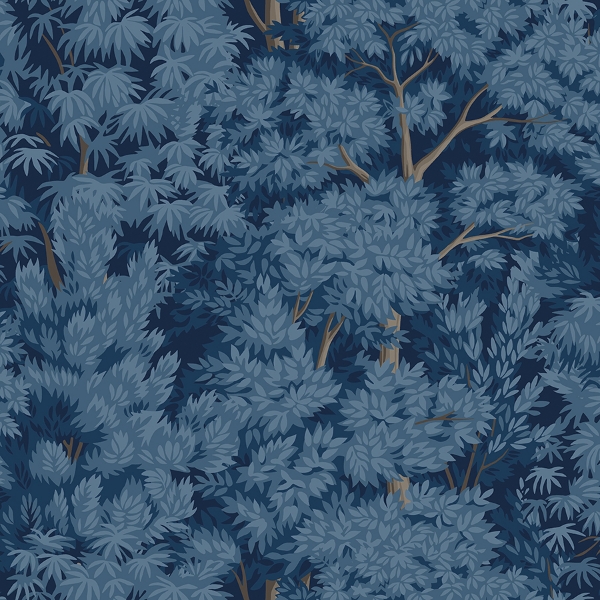 Picture of Ardian Peel and Stick Wallpaper - Navy