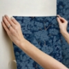 Picture of Ardian Peel and Stick Wallpaper - Navy