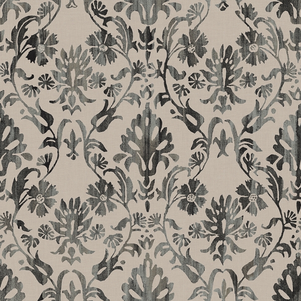 Picture of Blooming Damask Peel and Stick Wallpaper - Taupe