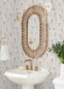 Picture of Mr. Kate Luna Zodiac Toile Peel and Stick Wallpaper - Cream & Graphite