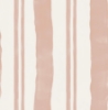 Picture of Mr. Kate Winston Watercolor Stripe Peel and Stick Wallpaper - Potters Clay Peach