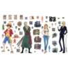 Picture of One Piece Anime Straw Hat Crew Peel and Stick Wall Decals