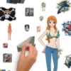 Picture of One Piece Anime Straw Hat Crew Peel and Stick Wall Decals