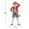 Picture of One Piece Anime Luffy Giant Peel and Stick Wall Decals