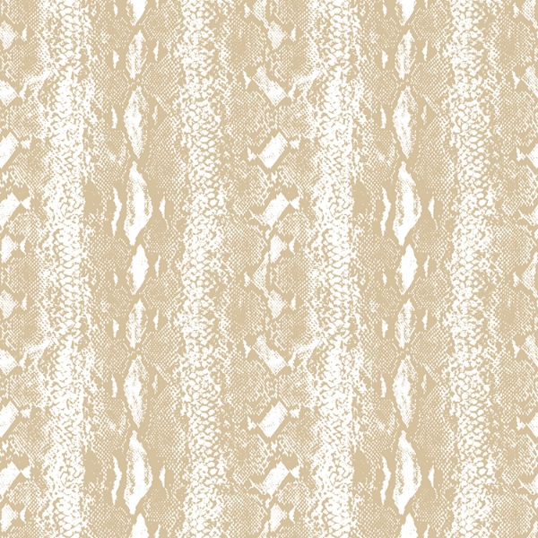 Picture of Snake Skin Peel and Stick Wallpaper - White