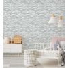 Picture of Singed Peel and Stick Wallpaper - Gray