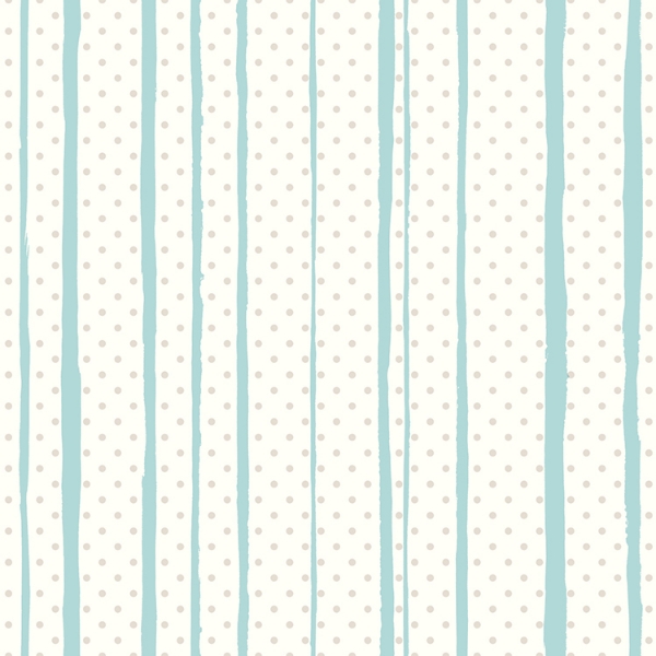 Picture of All Mixed Up Peel and Stick Wallpaper - Teal