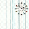 Picture of All Mixed Up Peel and Stick Wallpaper - Teal