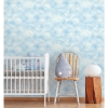 Picture of Cloud Peel and Stick Wallpaper - Blue