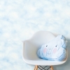 Picture of Cloud Peel and Stick Wallpaper - Blue