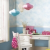 Picture of Cloud Peel and Stick Wallpaper - Blue