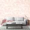 Picture of Cloud Peel and Stick Wallpaper - Pink