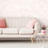 Picture of Cloud Peel and Stick Wallpaper - Pink