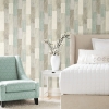 Picture of Weathered Wood Peel and Stick Wallpaper - Blue