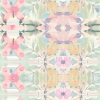 Picture of Synchronized Floral Pink Peel and Stick Wallpaper