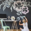 Picture of Chalkboard Peel and Stick Wallpaper