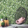 Picture of Palm Peel and Stick Wallpaper - Green