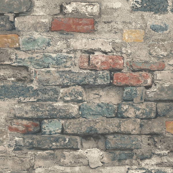 Picture of Brick Alley Peel and Stick Wallpaper