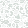 Picture of Disney Mickey Mouse Icons Peel and Stick Wallpaper