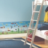 Picture of Super Mario Scene Peel and Stick Wallpaper Border