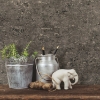 Picture of Faux Cork Peel and Stick Wallpaper - Charcoal Grey