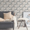 Picture of Rainforest Leaves Peel and Stick Wallpaper - Neutral