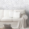 Picture of White Brick Peel and Stick Wallpaper