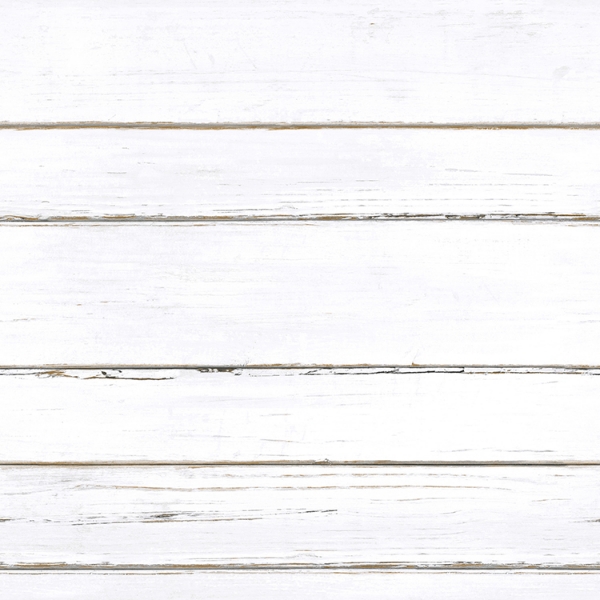 Picture of Shiplap Peel and Stick Wallpaper - White