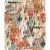 Picture of Aztec Peel and Stick Wallpaper - Orange