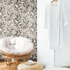 Picture of Palm Peel and Stick Wallpaper - Tan