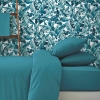 Picture of Palm Peel and Stick Wallpaper - Blue