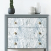 Picture of Marble Seas Peel and Stick Wallpaper - Blue