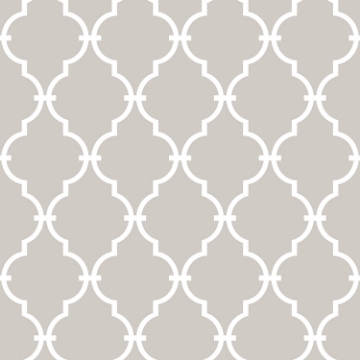 Picture of Modern Trellis Peel and Stick Wallpaper - Beige