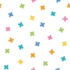 Picture of X Marks the Spot Peel and Stick Wallpaper - Multicolor