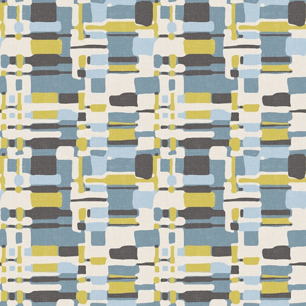 Picture of Retro Plaid Peel and Stick Wallpaper