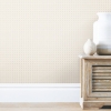 Picture of Caning Peel and Stick Wallpaper - Tan