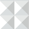 Picture of Origami Peel and Stick Wallpaper - Gray