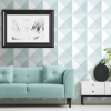 Picture of Origami Peel and Stick Wallpaper - Blue