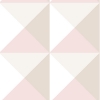 Picture of Origami Peel and Stick Wallpaper - Pink