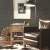 Picture of Faux Grasscloth Peel and Stick Wallpaper - Dark Gray